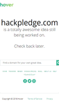Mobile Screenshot of hackpledge.com